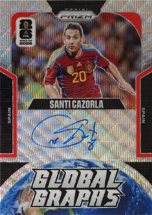 Santi Cazorla trading card