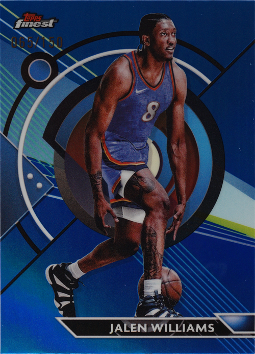 Jalen Williams trading card