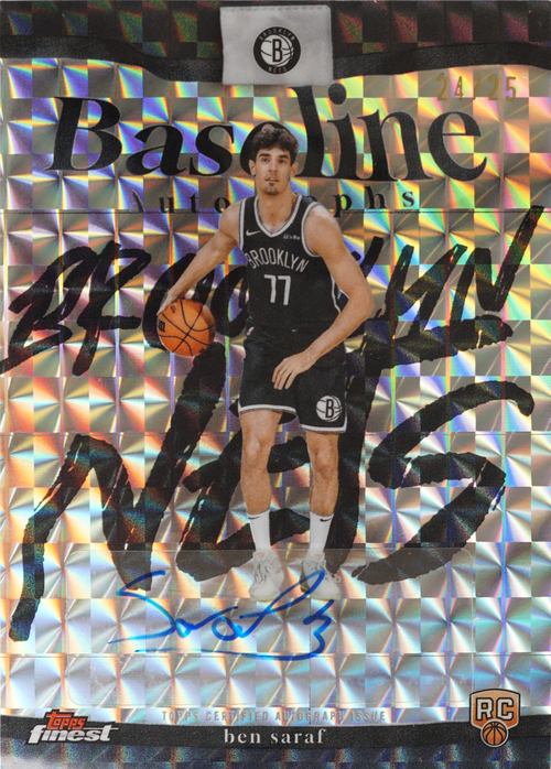 Ben Saraf trading card
