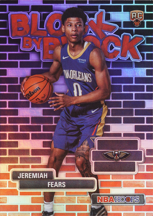Jeremiah Fears trading card