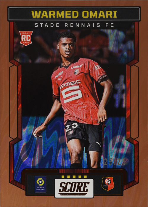 Warmed Omari trading card