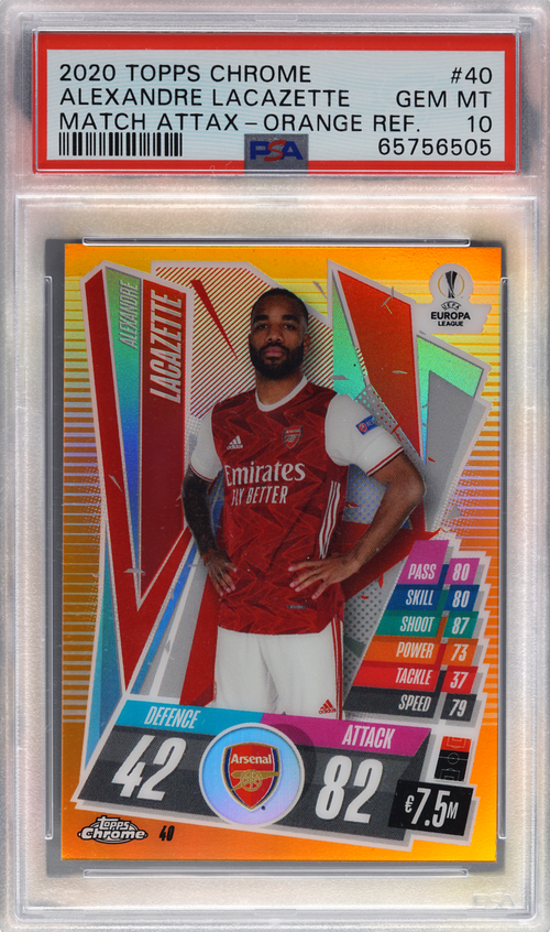 Alexandre Lacazette trading card