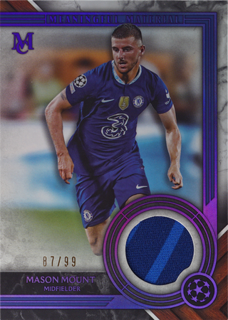 Mason Mount trading card