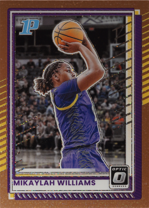 Mikaylah Williams trading card