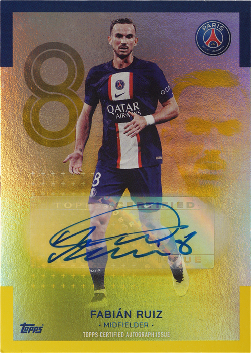 Fabián Ruiz trading card