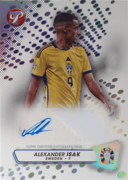 Alexander Isak trading card