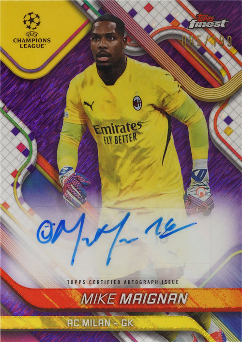 Mike Maignan trading card