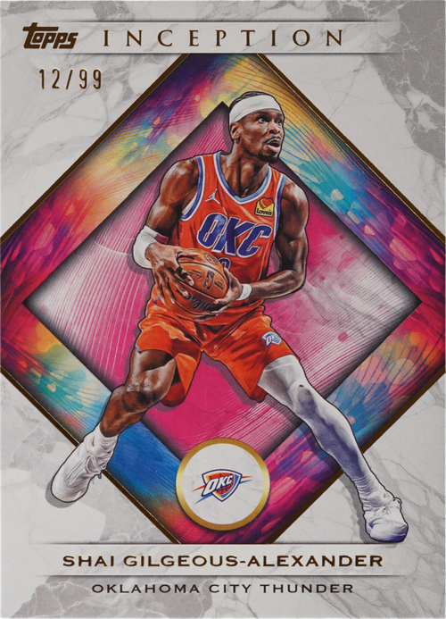 Shai Gilgeous-Alexander trading card