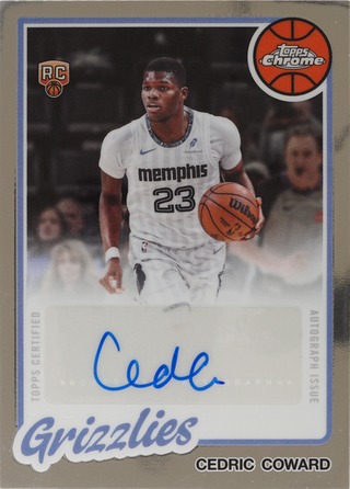 Cedric Coward trading card
