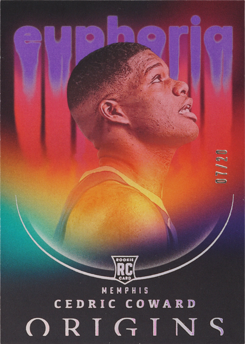 Cedric Coward trading card