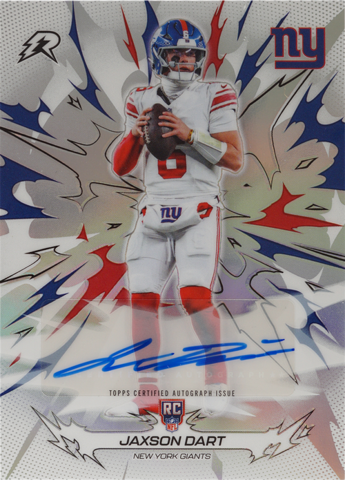 Jaxson Dart trading card