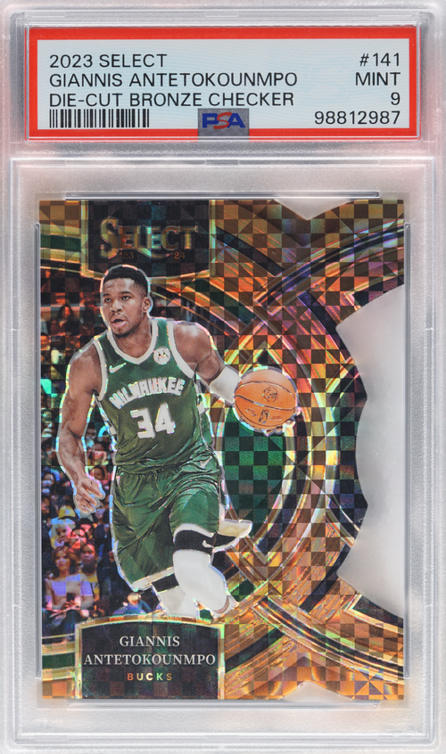 Giannis Antetokounmpo trading card