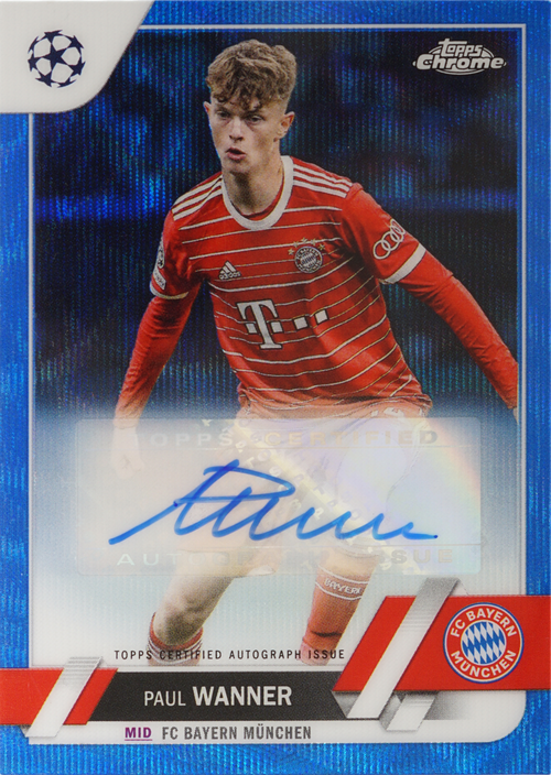 Paul Wanner trading card