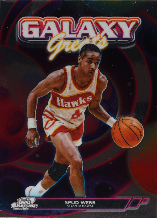 Spud Webb trading card