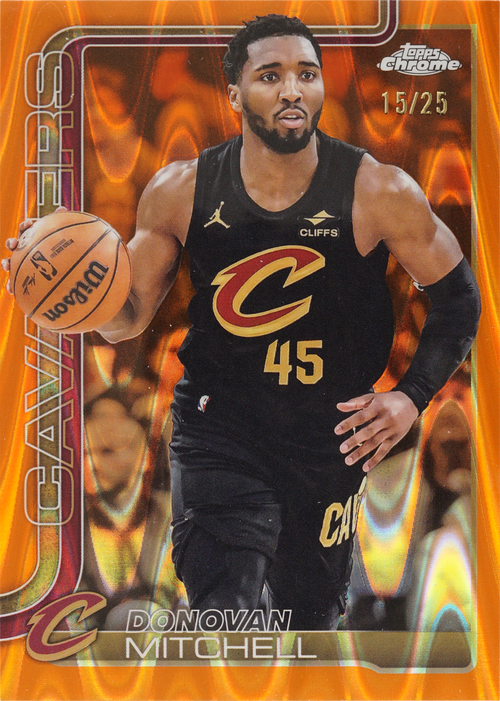 Donovan Mitchell trading card