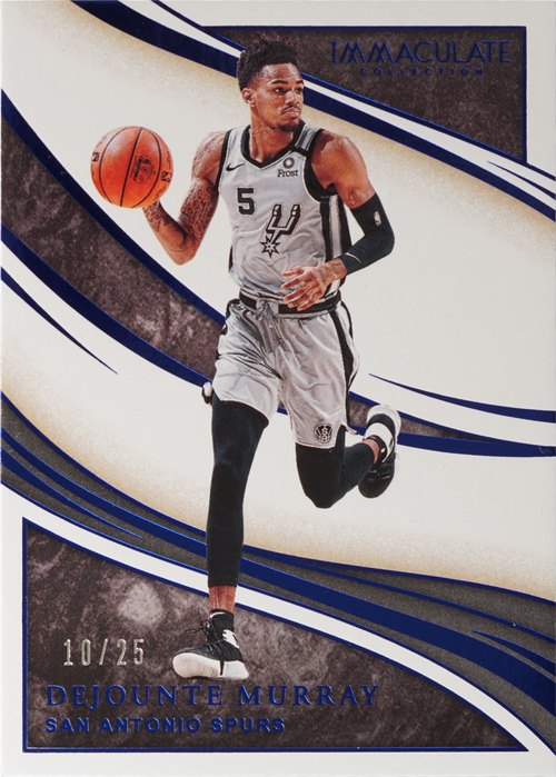 Dejounte Murray trading card