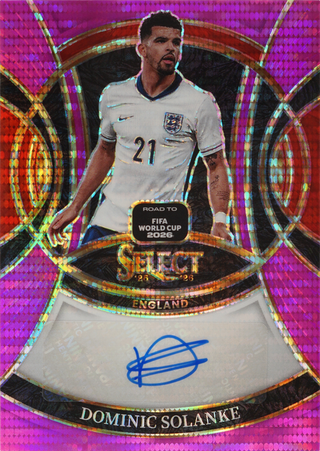 Dominic Solanke trading card