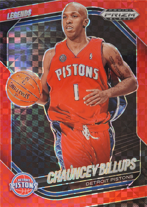 Chauncey Billups trading card