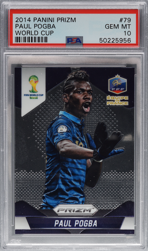 Paul Pogba trading card