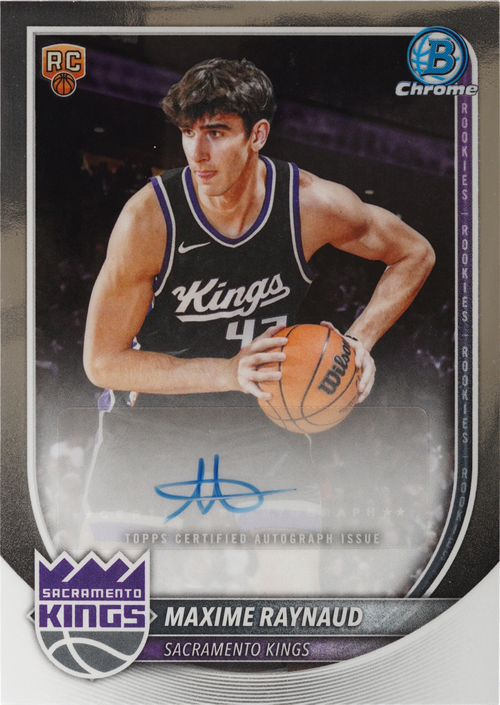 Maxime Raynaud trading card