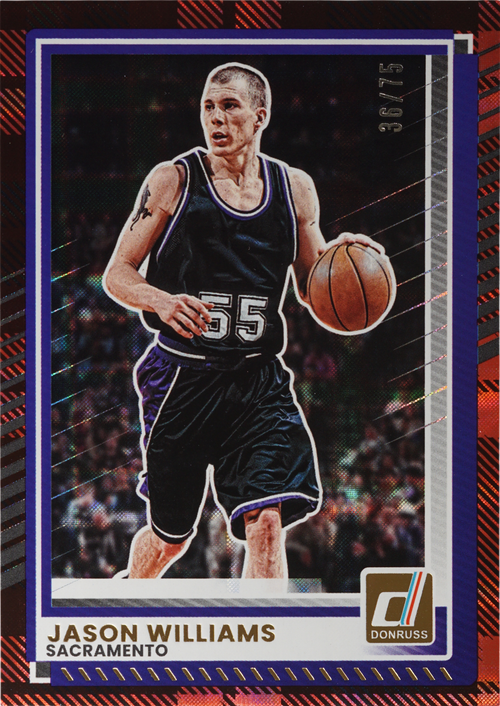 Jason Williams trading card