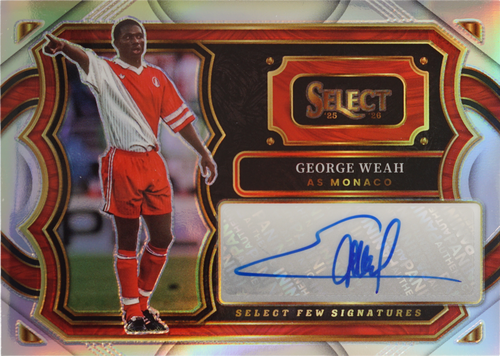 George Weah trading card
