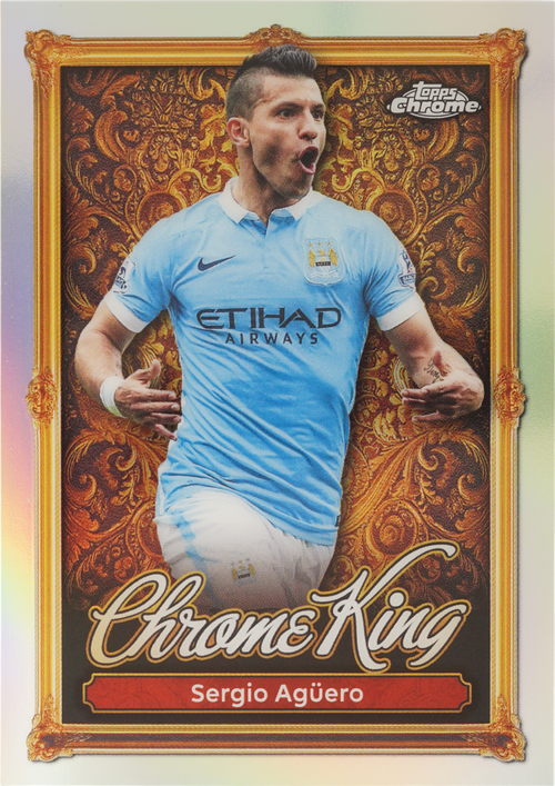 Sergio Agüero trading card