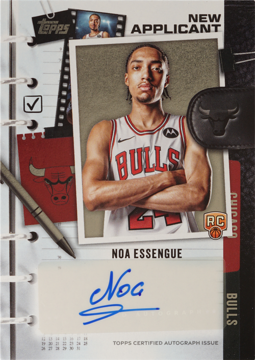 Noa Essengue trading card