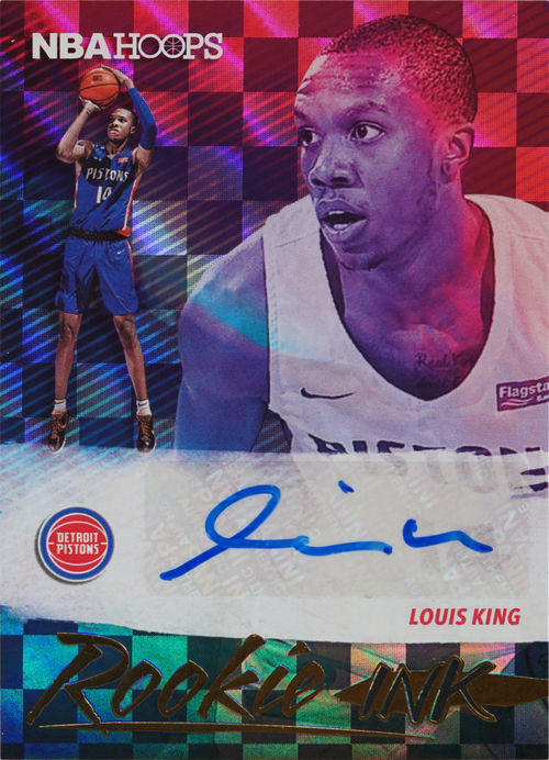 Louis King trading card