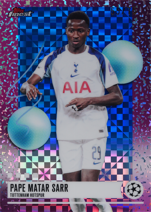Pape Matar Sarr trading card