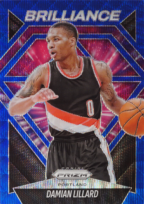 Damian Lillard trading card