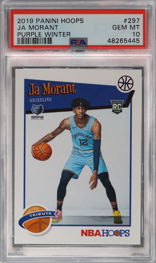 Ja Morant trading card