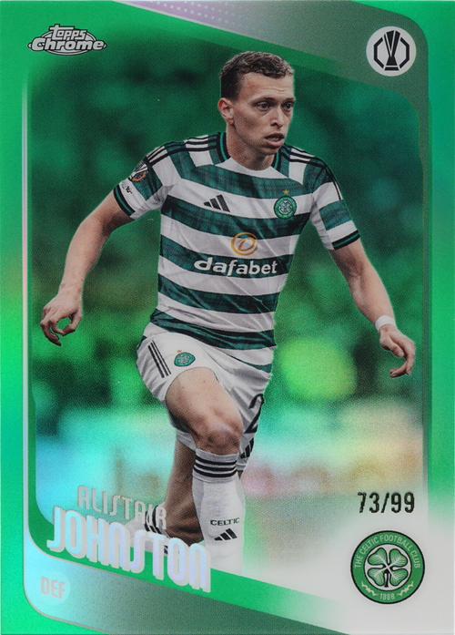 Alistair Johnston trading card