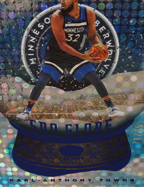 Karl-Anthony Towns trading card