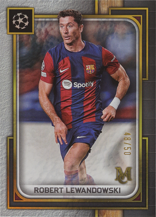 Robert Lewandowski trading card