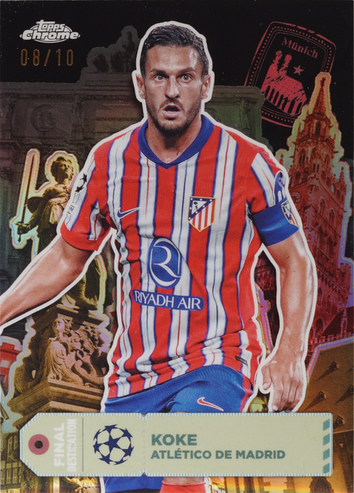 Koke trading card