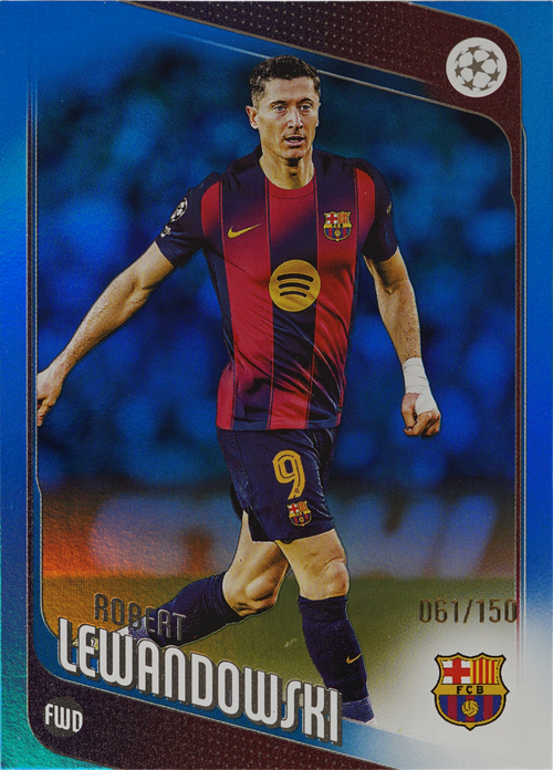Robert Lewandowski trading card