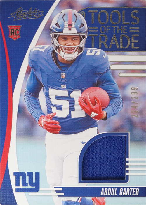 Abdul Carter trading card