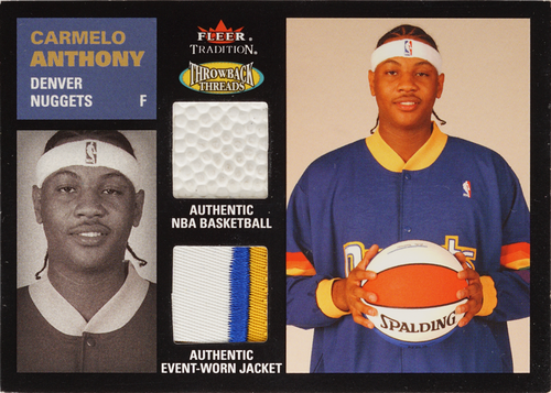 Carmelo Anthony trading card