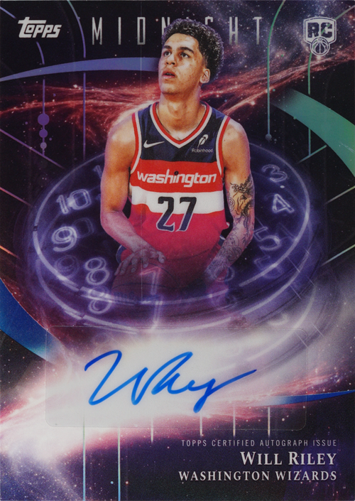 Will Riley trading card