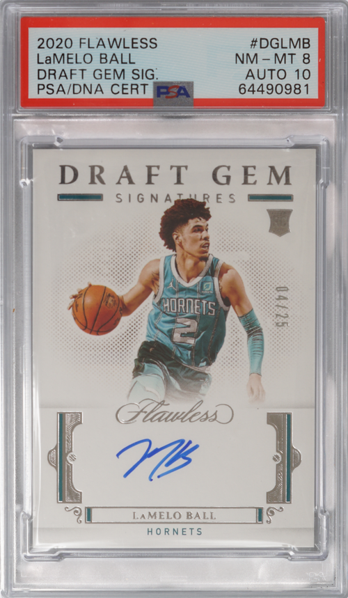 LaMelo Ball trading card