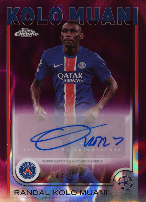 Randal Kolo Muani trading card