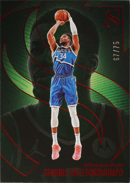 Giannis Antetokounmpo trading card