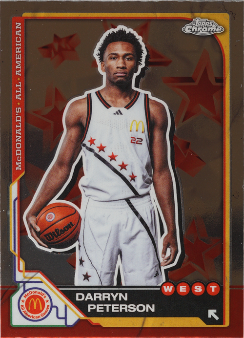 Darryn Peterson trading card