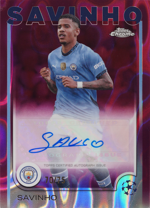 Savinho trading card