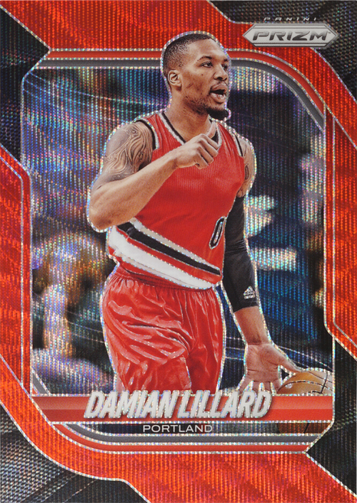 Damian Lillard trading card
