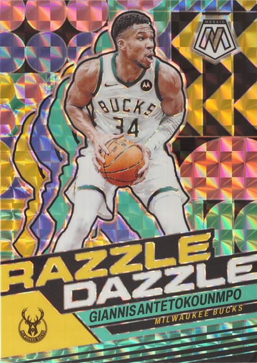 Giannis Antetokounmpo trading card