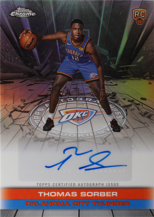 Thomas Sorber trading card