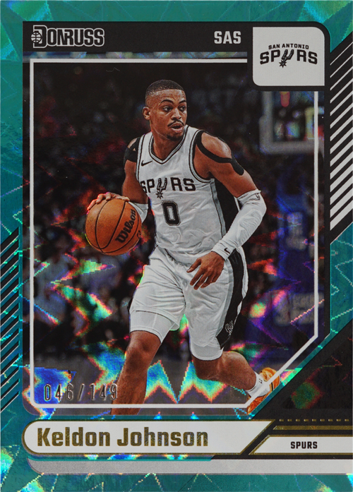 Keldon Johnson trading card