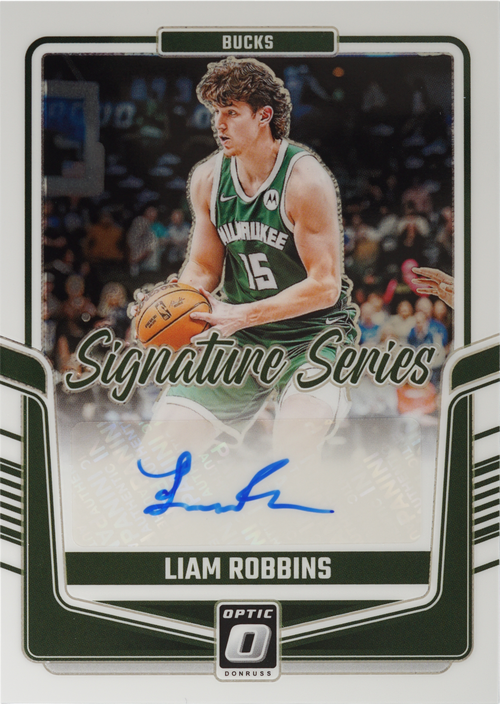 Liam Robbins trading card